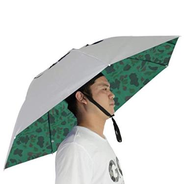 Imagem de NEW-Vi Chapéu de guarda-chuva de pesca, dobrável, ajustável, guarda-chuvas de 94 cm, gu...