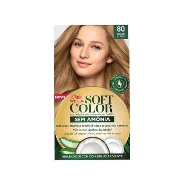 Imagem de Tinta de Cabelo Soft Color 80 Louro Claro 35g - Softcolor, Louro Claro