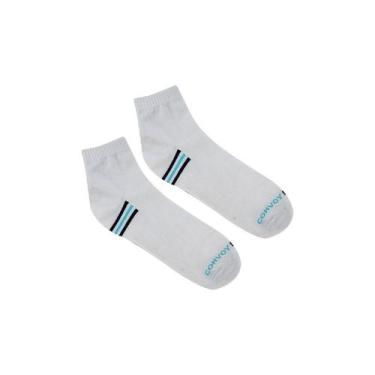 Imagem de Kit 3 Pares De Meia Yins Masculino Adulto Branca - Tam 34/43 - Ref YS3