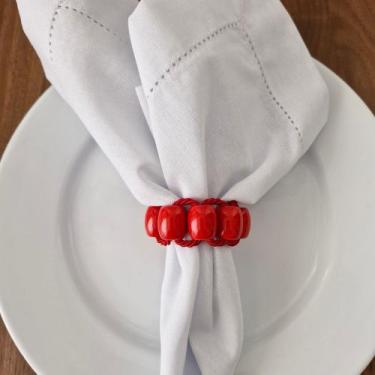 Imagem de Porta Guardanapo Resina Classic - Decor Madame Blue, Vermelho