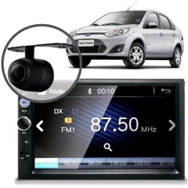 Imagem de Central Multimídia Mp5 Fiesta Sedan 2010 Câmera Bluetooth Espelhamento