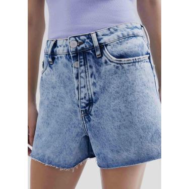 Imagem de Shorts Jeans Feminino Barra A Fio Hering-Feminino