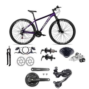 Imagem de Bicicleta 29 Absolute Nero 5 Câmbio Shimano Deore 27v K7 Freios Hidráulicos Trava Pediv...