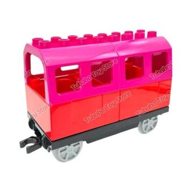 Imagem de Blocos De Construção De Trilhos De Trem Para Crianças, Brinquedos Educ