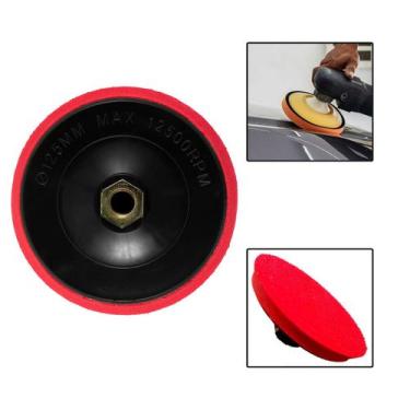 Imagem de SUPORTE PARA LIXA C/ tiras autocolantes LIXADEIRA ESMERILHADEIRA 125MM