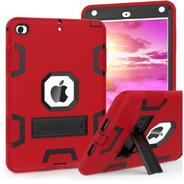Imagem de Capa CCMAO para iPad Mini 5/4 7,9" à prova de choque vermelha
