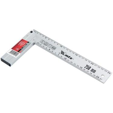 Imagem de Esquadro de Alumínio Fundido 10" 250mm MTX - 000096, 10"