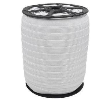Imagem de Elástico de Embutir 14mm Jaraguá 15 Branco (Cru) c/ 100 metros Zanotti