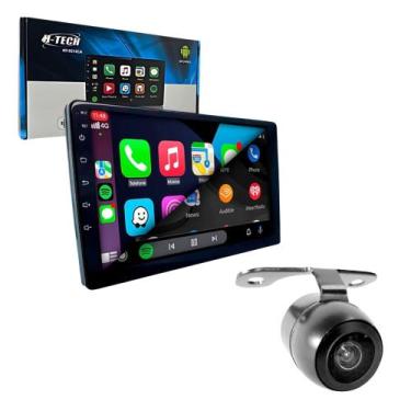 Imagem de COMP Kit Central Multimídia Smart Slim 9" Android + Câmera de Ré Pro L