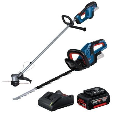 Imagem de Aparador de Grama GRT 18V-33 com Aparador de Cerca Viva e Bateria 18V 
