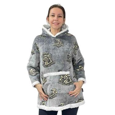 Imagem de Cobertor Com Mangas Juvenil Harry Potter, Zona Criativa, Hoodie Oversi