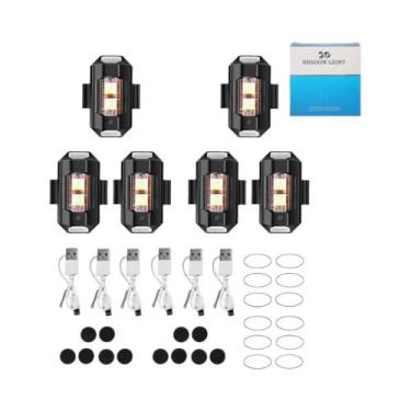Imagem de Luz LED Mini USB De 7 Cores Para Motocicleta E Drone, Sinal De Advertê