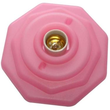 Imagem de Plafon Octagonal Rosa - 1012-e - Double - OUTRAS MARCAS