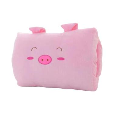 Imagem de Luvas De Pelúcia Rosa De Urso Para Crianças, Almofadas Criativas De De