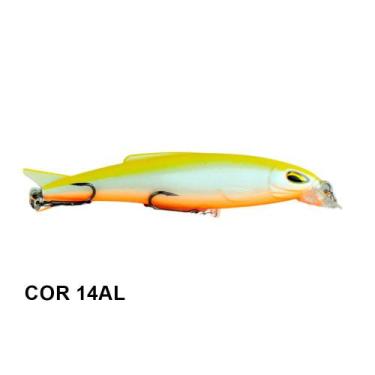Imagem de Isca Artificial Meia Água Malicia 8cm 7g - Albatroz, Cor 14AL