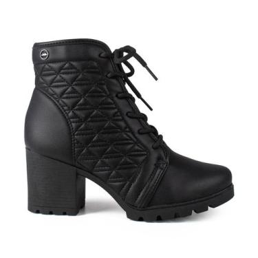 Imagem de Bota Coturno Dakota Feminina De Salto Bloco DA942, Preto, 38