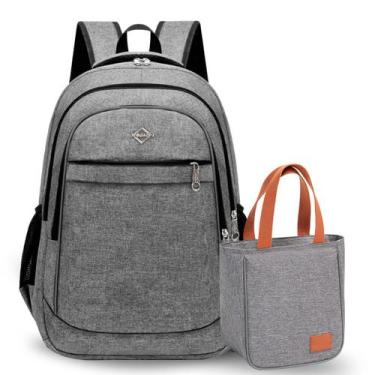 Imagem de Kit Bolsa Necessaire Organizador Pratica E Mochila Porta Notebook Durá