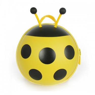 Imagem de Mochila Mini Joaninha Supercute Para Pets - SF045, Amarelo