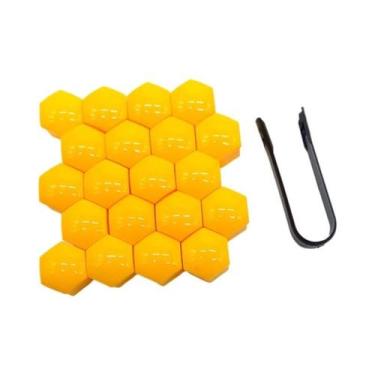 Imagem de Capas Pretas Para Porcas De Roda De Carro 17mm 19mm 21mm 20 Peças, Cob