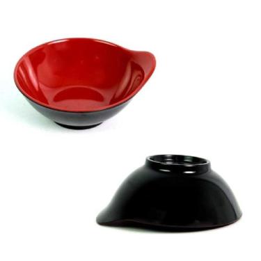 Imagem de 2 Bowl Oriental em Melamina Molheira 150ml Sushi Porções - Fx