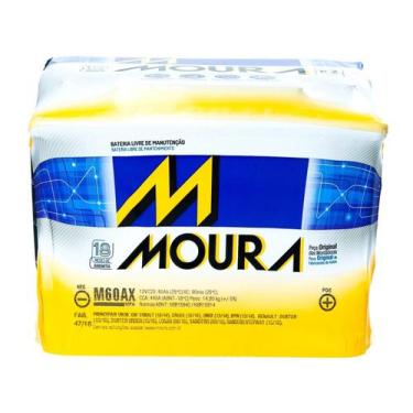 Imagem de Bateria de Carro Moura Green Energy - 60Ah 12V Polo Positivo 60AX MGE