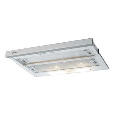 Imagem de Depurador de Ar de Embutir Fischer Slim 60cm de Embutir Inox/Branco 22