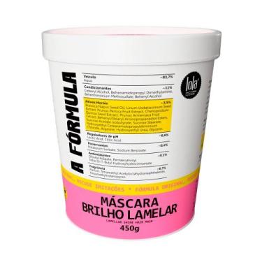 Imagem de Máscara Capilar Lola From Rio Brilho Lamelar 450g - Lola Cosmetic