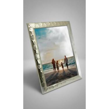 Imagem de Porta Retrato 15x21 Relevo Hexagonal Dourado - Congratulations Store