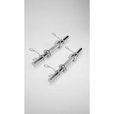 Imagem de Par Halteres Barra 40cm C/ Presilhas Academia - Congratulations Store