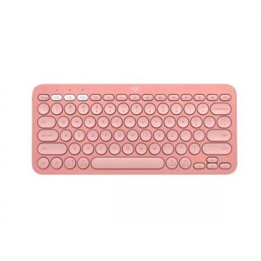Imagem de Teclado sem fio bluetooth Pebble Keys 2 K380S Rosa - Logitech