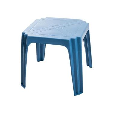 Imagem de Mesa Infantil Mesinha Plástico Resistente Atividades Estudos - LOJA DO
