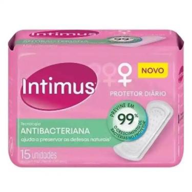 Imagem de Absorvente Protetor Diário Antibacteriana com 15 Unidades Intimus