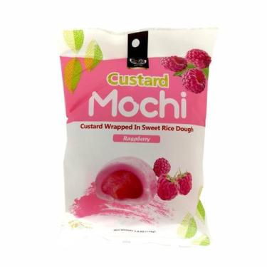 Imagem de Doce Moti Japonês Custard Mochi Framboesa 110g Royal Family