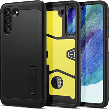 Imagem de Spigen Capa Tough Armor projetada para Galaxy S21 FE (2021) - preta