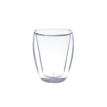Imagem de Conjunto 6 Copos P/chá Dupla Parede De Vidro Borossilicato 290ml Lyor Transparente Único