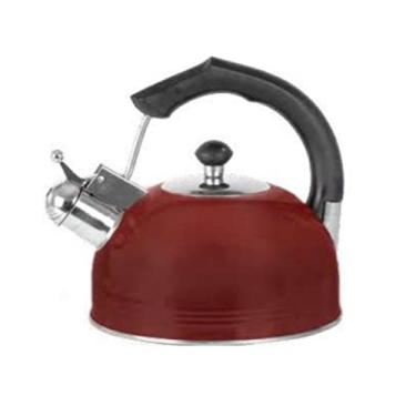 Imagem de Chaleira Inox Vermelho 2,5L- MUNDIART