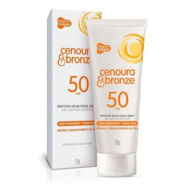 Imagem de Protetor Solar Facial Cenoura E Bronze Fps 50 - 50g