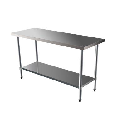 Imagem de Mesa 1,80 m com prateleira lisa 180x70x85 cm