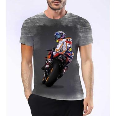 Imagem de Camisa Camiseta Marc Márquez Piloto De Motociclismo Gp 9 - Estilo Krak