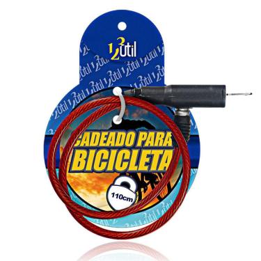 Imagem de Corrente Cadeado Amarrar Bike Capacetes Estepe Portão