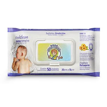 Imagem de Toalhas Umedecidas Nana Neném 50 Unidades com Tampa Flip Top, FeelClean