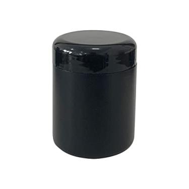 Imagem de Pote Plástico 100ml C/Tampa Rosca (10 Unidades) (Preto)