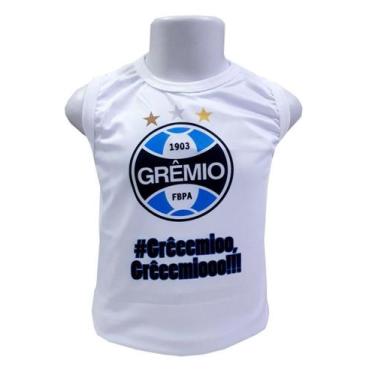 Imagem de Camiseta Infantil Grêmio Regata Oficial - Revedor