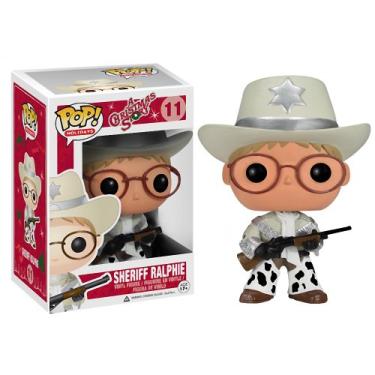 Imagem de Xerife Ralphie: ~ 11 cm Funko POP! x Um boneco de vinil de Natal