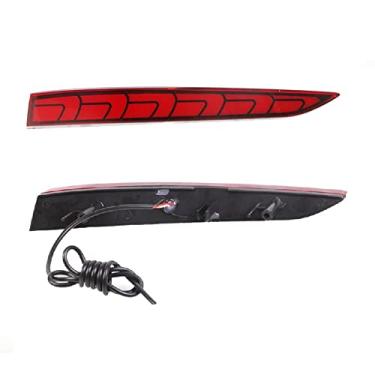 Imagem de TOTMOX Luzes LED Traseiras Refletoras de Freio e Neblina Automáticas para Hyundai Accent 2018-2020