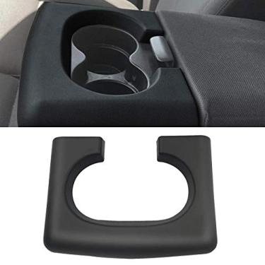 Imagem de Jaronx compatível com Ford F150 almofada de substituição para copo 2004-2014, assento central de banco console suporte de copo suporte de braço (preto)