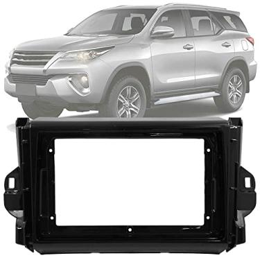 Imagem de Moldura 9 Polegadas Black Piano Hilux SW4 2013/2014 / 2015/2016 / 2017/2018 Expex - EPX9TO004