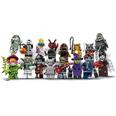 Imagem de LEGO Conjunto completo de 16 miniaturas da série Monstros (71010) Halloween