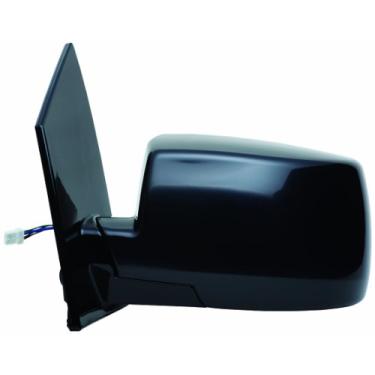 Imagem de Fit System Espelho lateral do motorista para Nissan Quest, preto, PTM, dobrável, potência