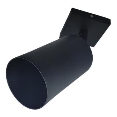 Imagem de Spot Sobrepor Pictor Preto Fosco P/1par 70 Ref.937 - Acend Iluminacao